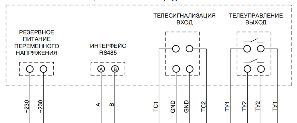 Схема подключения RS-485 Меркурий 234 с индексом X