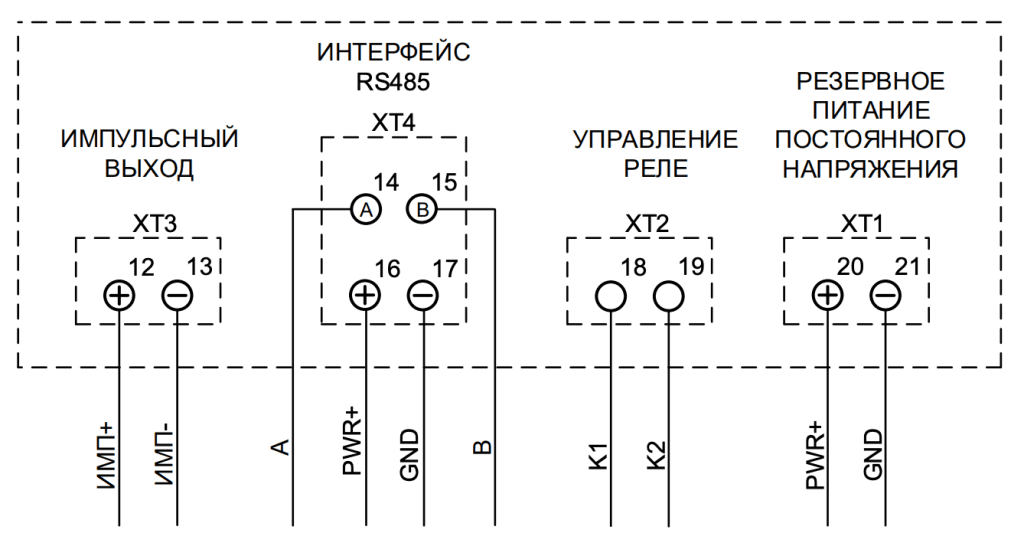 Схема подключения RS-485 Меркурий 234 без индекса X